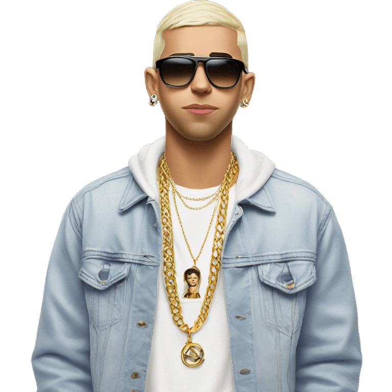 Bad Bunny Light Trap Singer Singer Bad Bunny  emoji