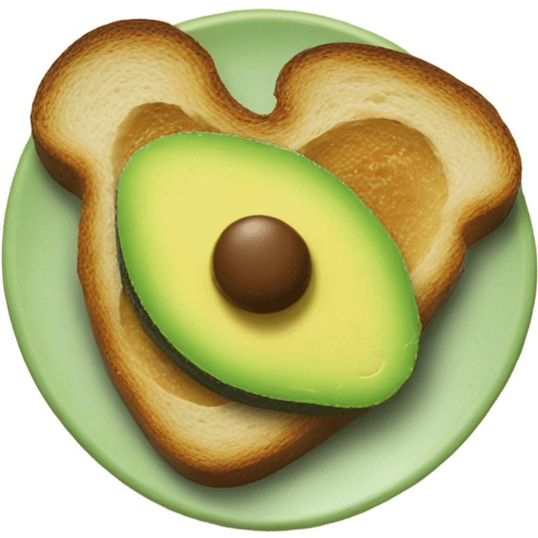 Avocado toast emoji