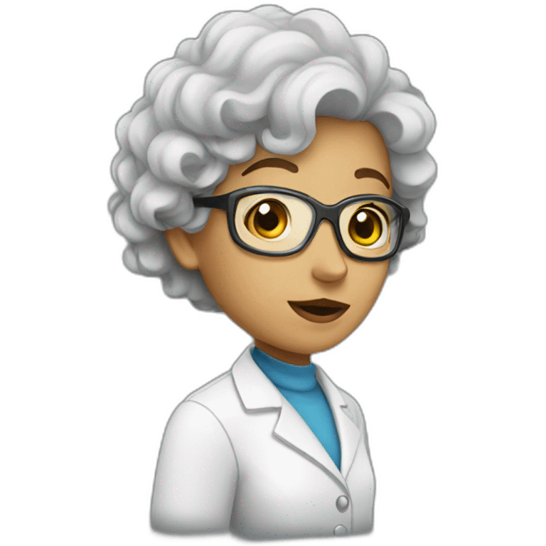 scientist women emoji