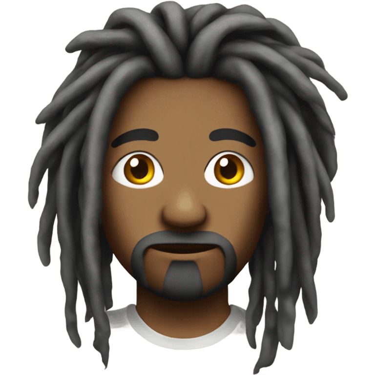 nonchalant dreadhead emoji