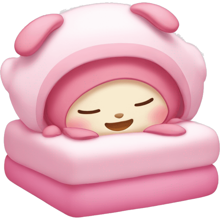 My melody sleeping emoji