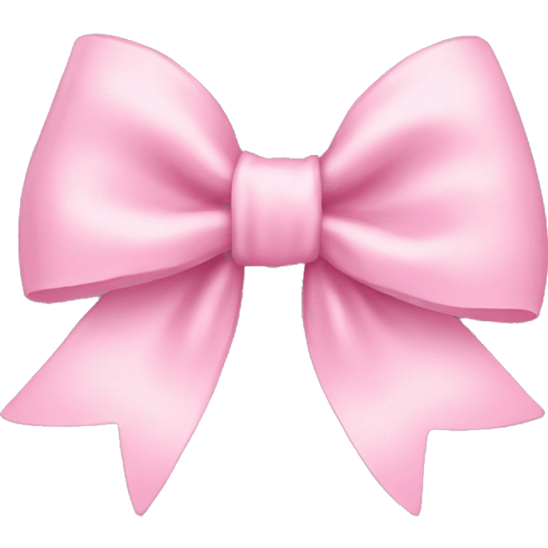 baby pink bow emoji