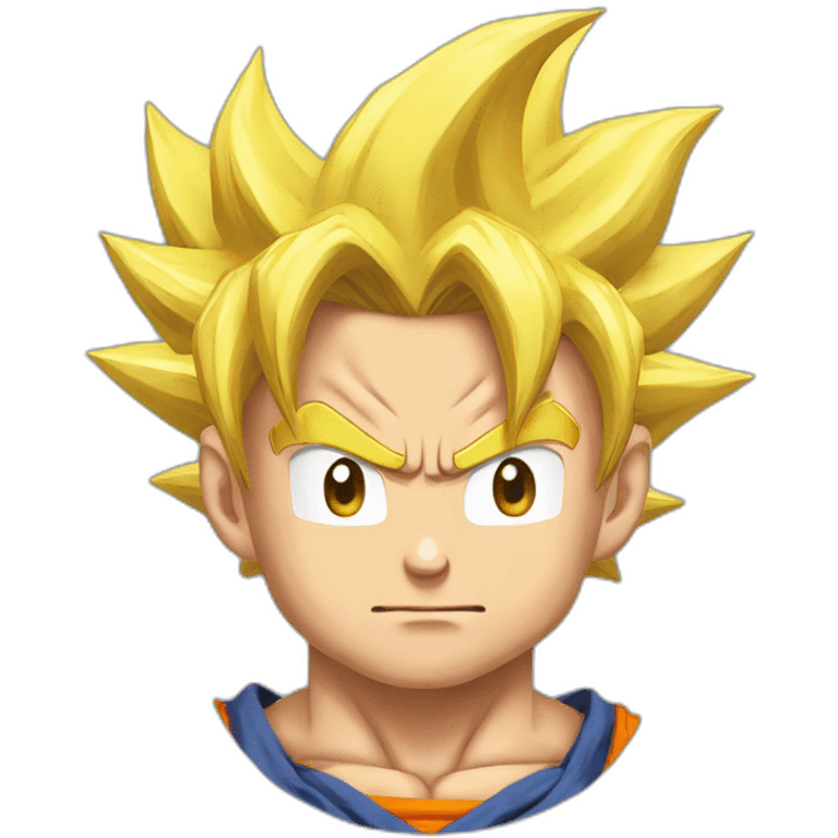 Goku super sayajin emoji