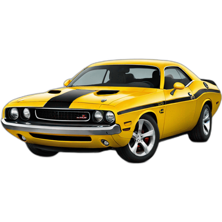 Dodge Challenger emoji