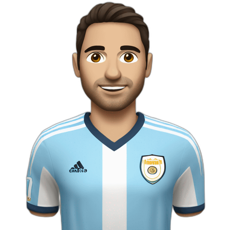 Argentinian player Julian Alvarez emoji