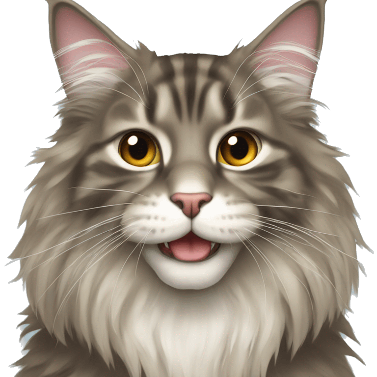 Maine coon emoji