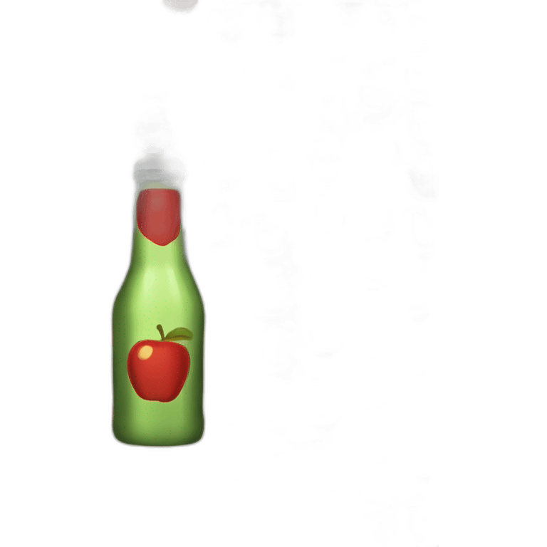 cider bottle emoji