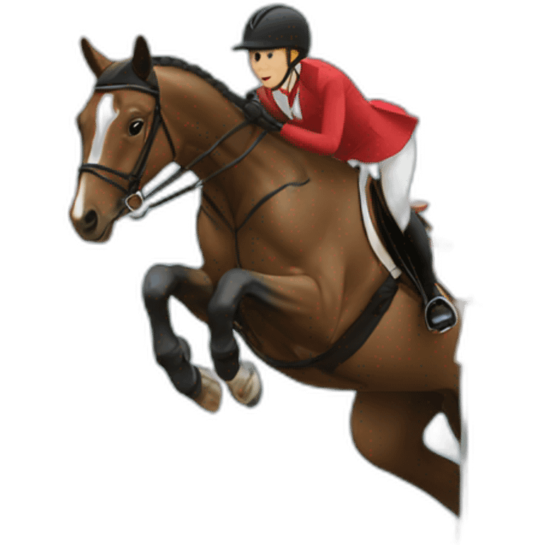 Show jumping  emoji