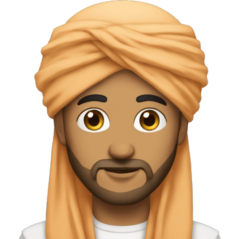 Persona con turbante arabe  emoji