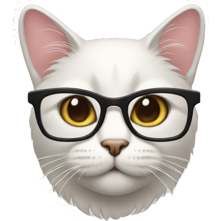 cat with glasses emoji