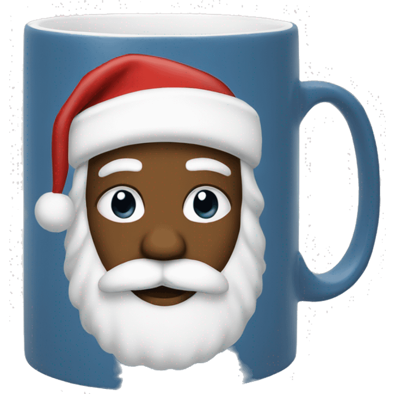 Santa mug emoji