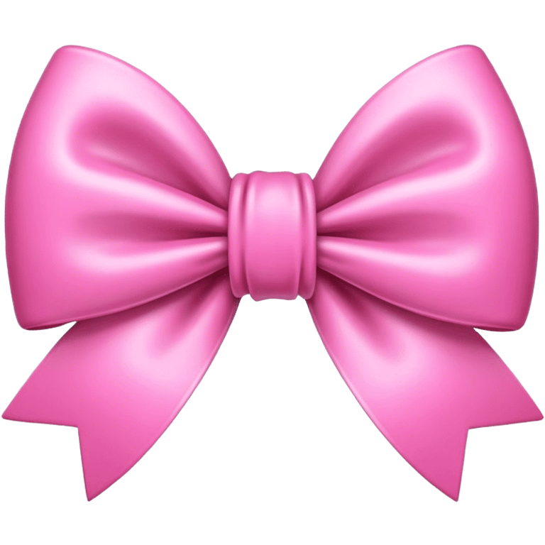 Pink bow emoji