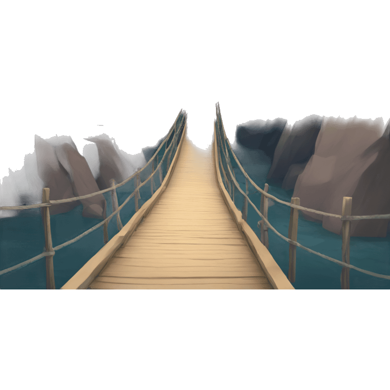 Bridge into abyss emoji