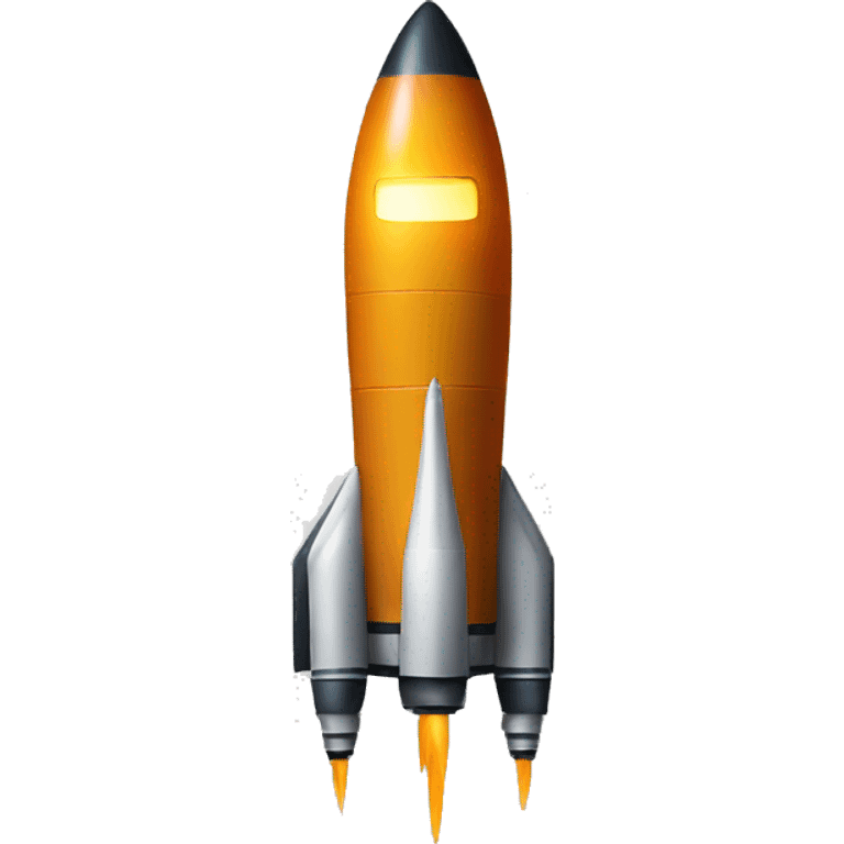 A cool rocket emoji emoji