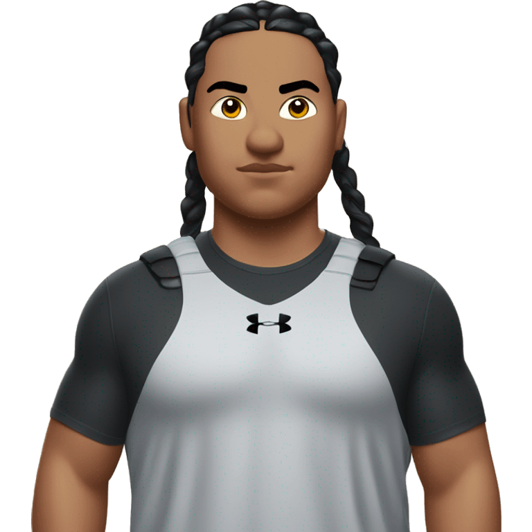 fat mexican kid under armour shirt cornrows emoji