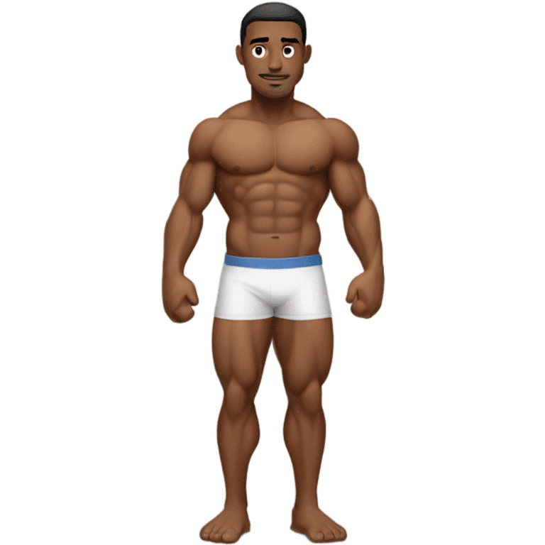 shirtless man emoji