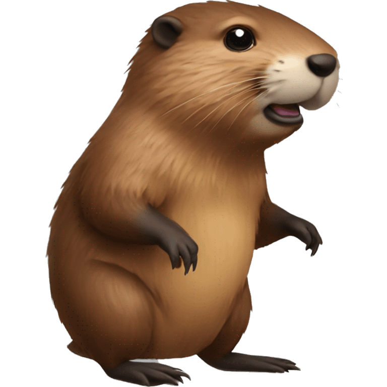 Bird beaver emoji