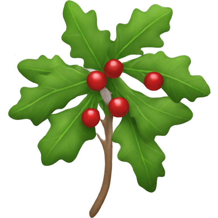 Mistletoe  emoji