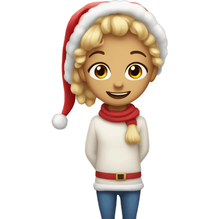 Cute Christmas emoji