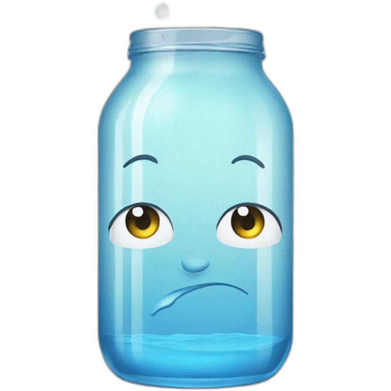 glas water sad emoji