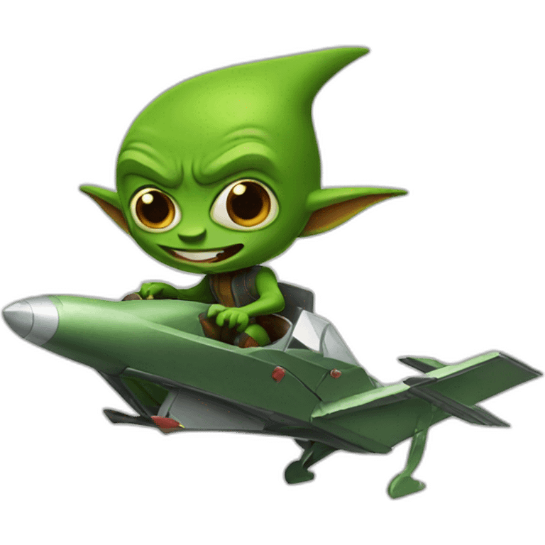 green goblin glider emoji