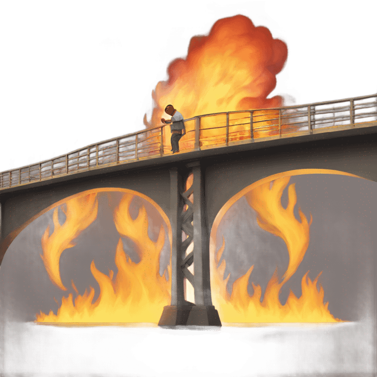 We’ll burn that bridge when we get to it emoji