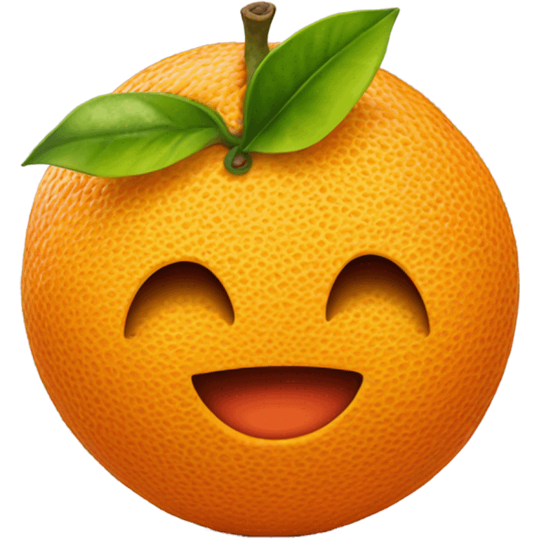 Orange emoji