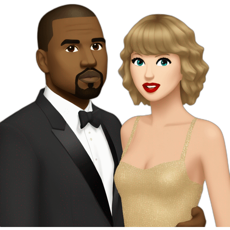 kanye grammys taylor swift emoji