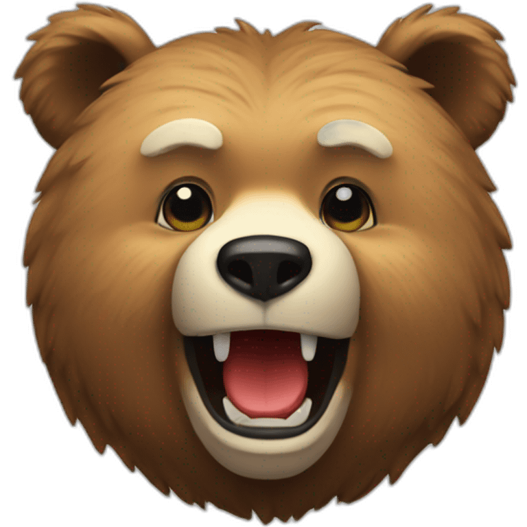 Bear approving token emoji