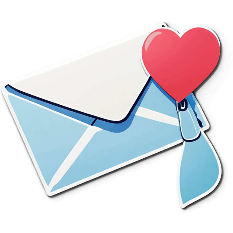 romantic letter emoji