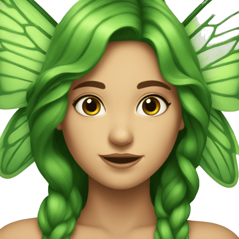 Mariposa verde  emoji