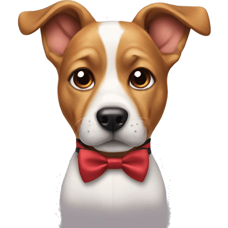 dog with bowtie emoji