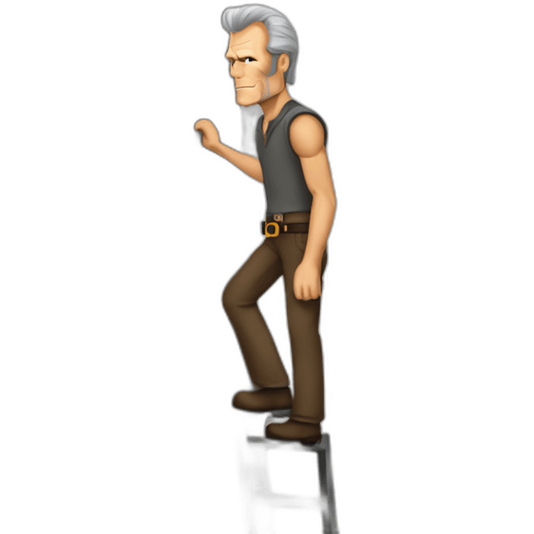 clint-eastwood-climbing emoji