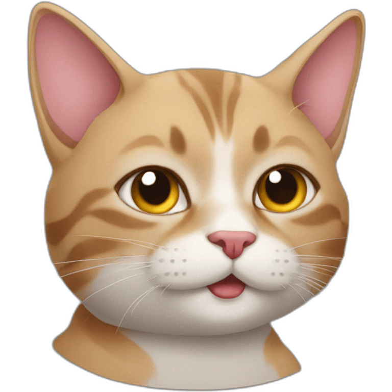 Drunk cat musk emoji