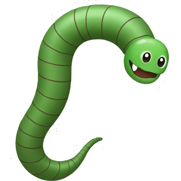 earth worm emoji