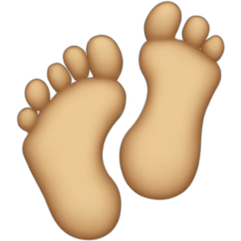 Foot emoji