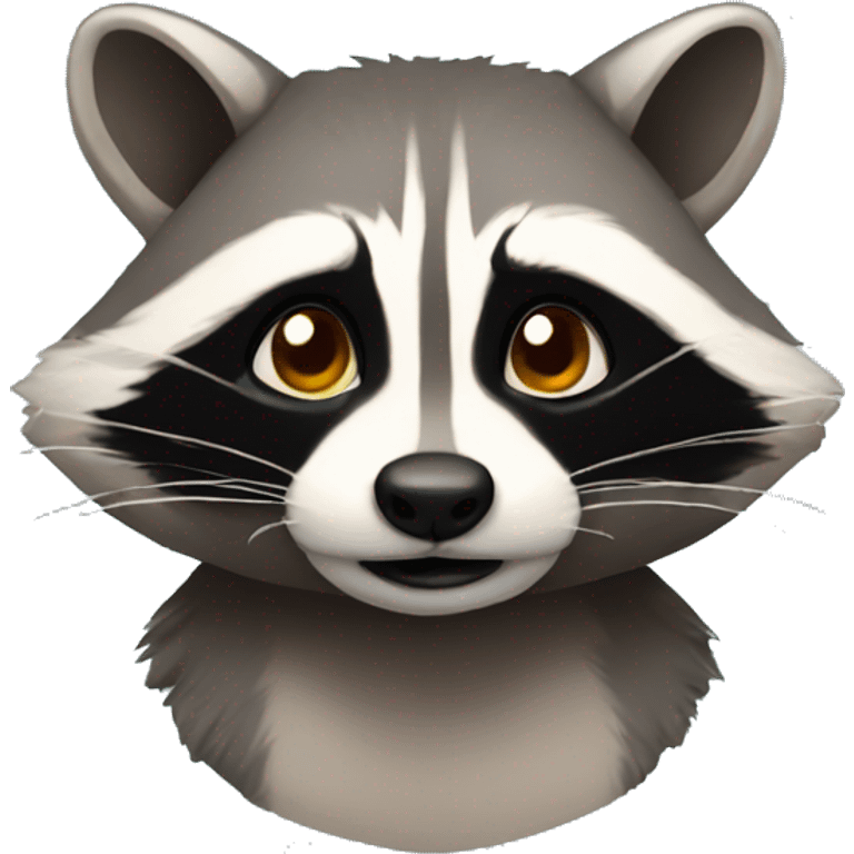 Raccon like emoji