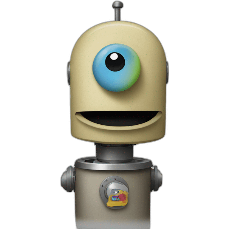 sesame street robot puppet emoji