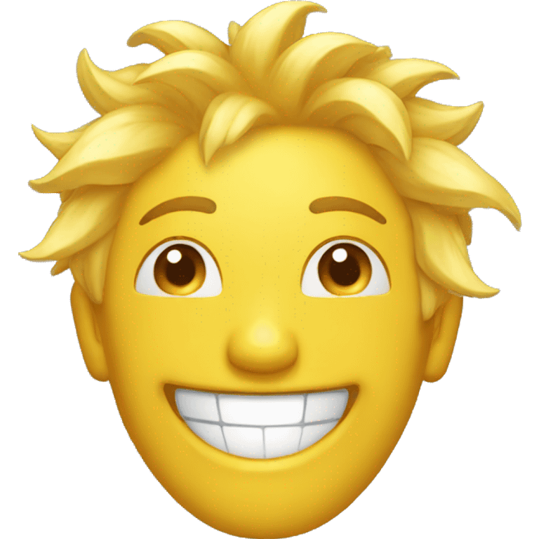 Un sol sonriente emoji