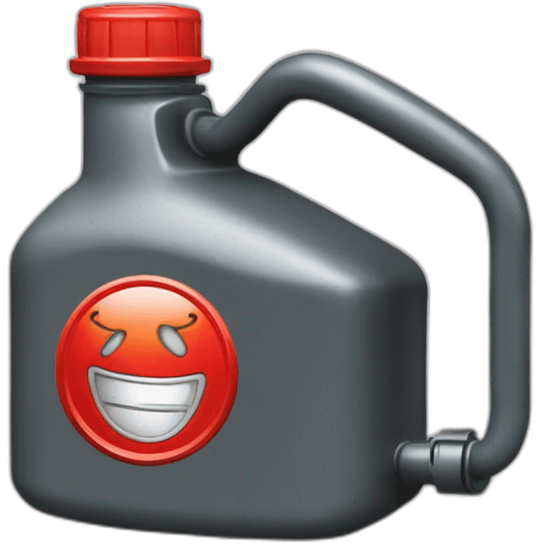 Oil can and engine emoji