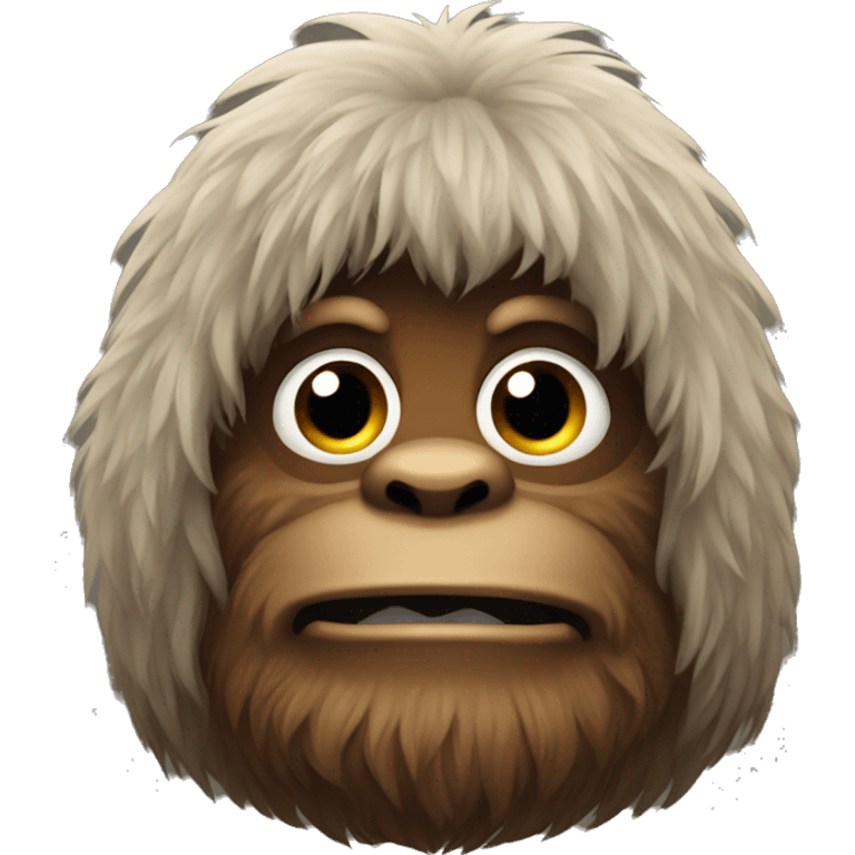 Cute Sasquatch  emoji