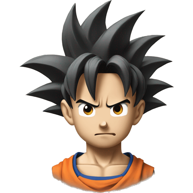 goku doubt face emoji