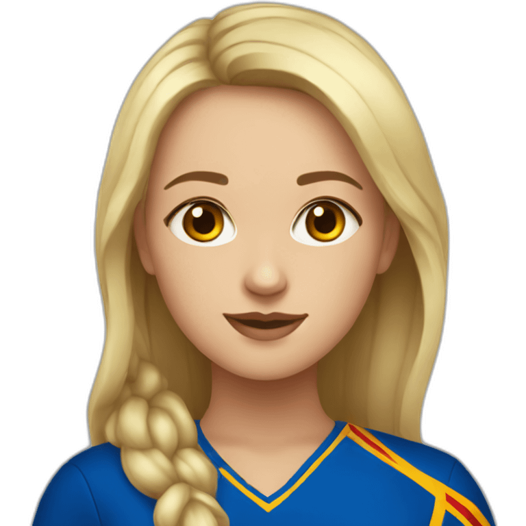 Moldova girl emoji