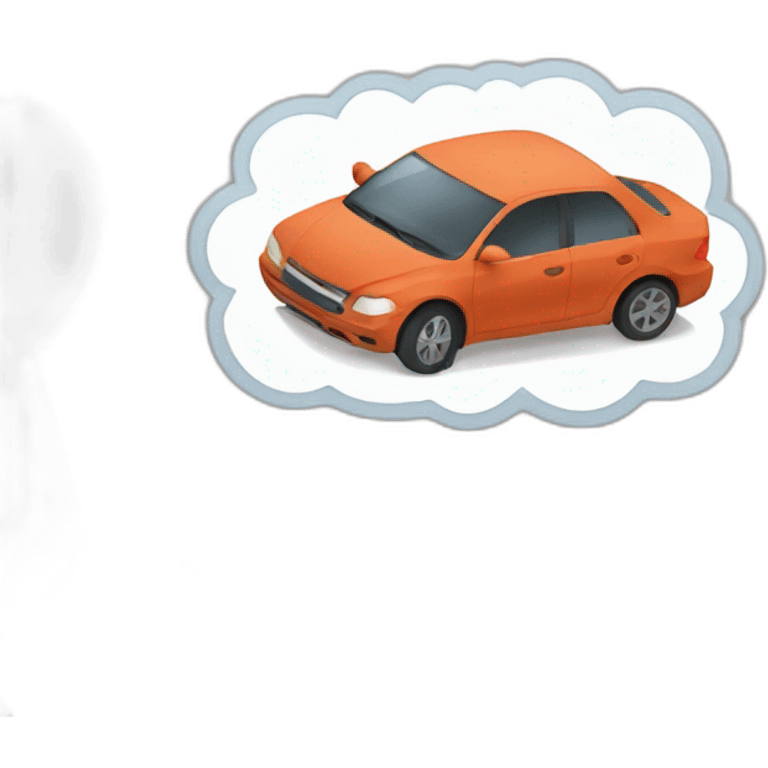 Car accident  emoji