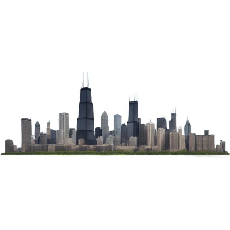 chicago skyline  emoji