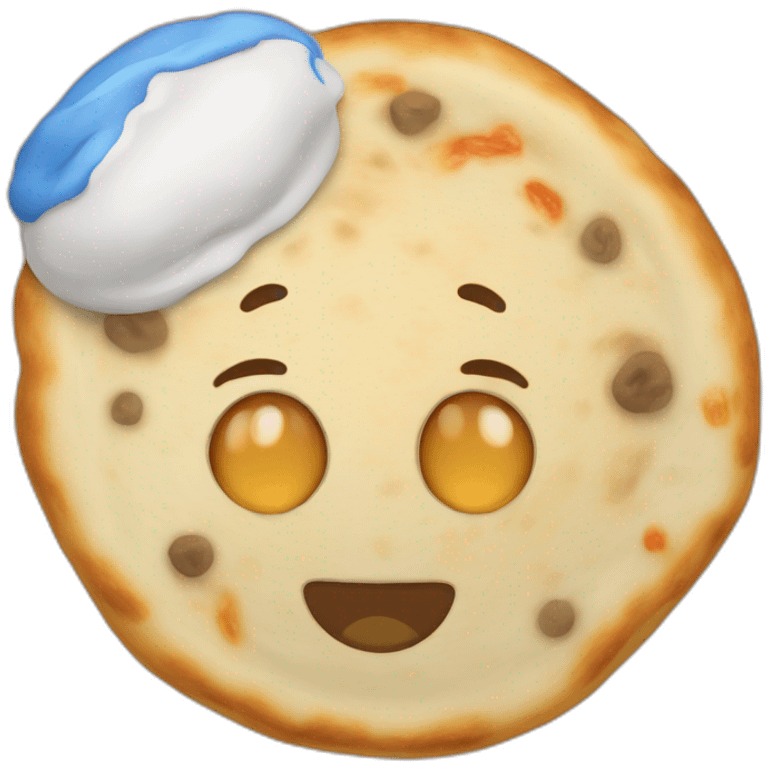 una pupusa emoji