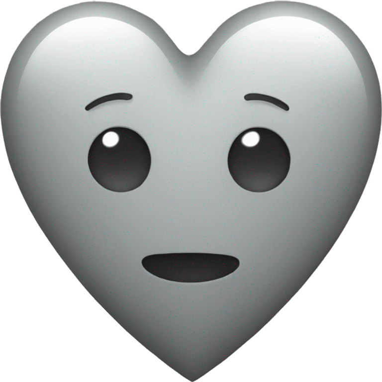 gray heart emoji