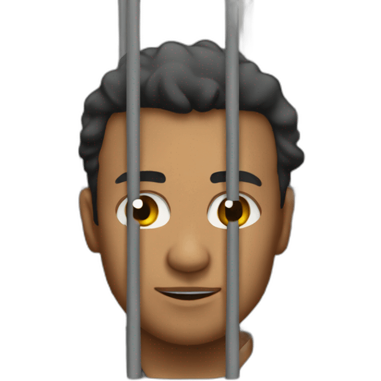 Sa m behind bars emoji