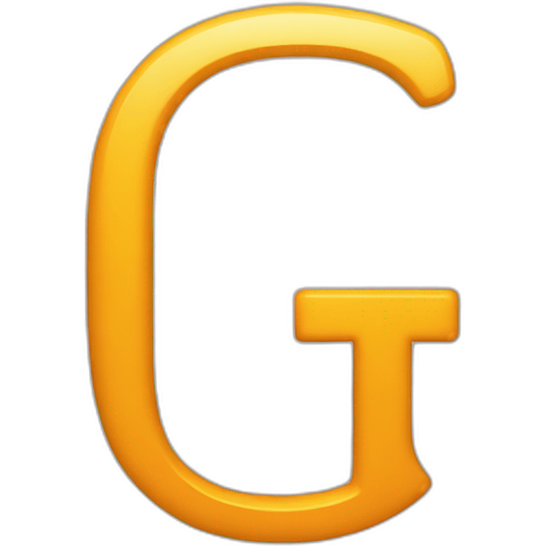 Logo with letter GT  emoji