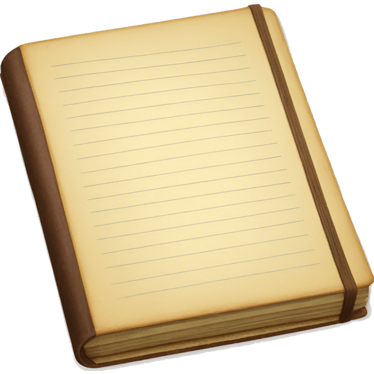 Vintage diary  emoji